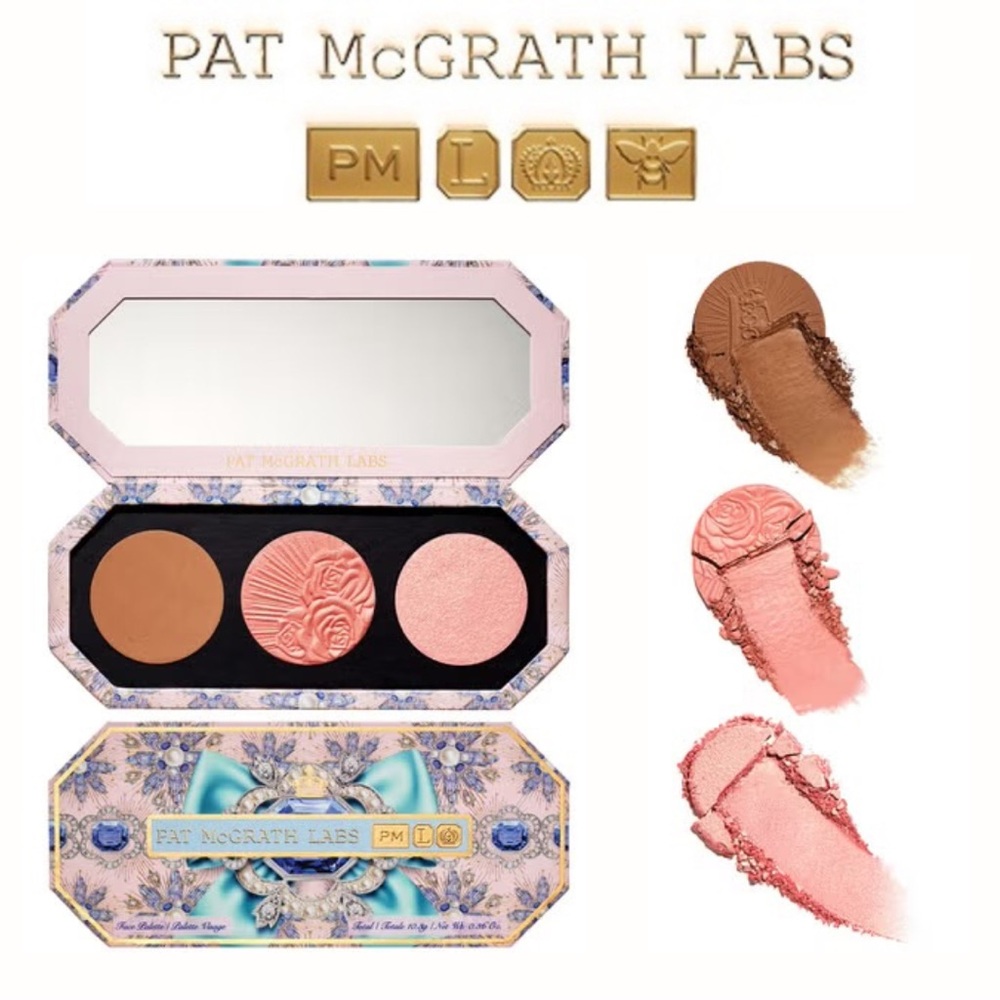 NEW Pat Mcgrath Labs Divine Blush + Glow
Cheek Palette - Nirvana In Bloom
